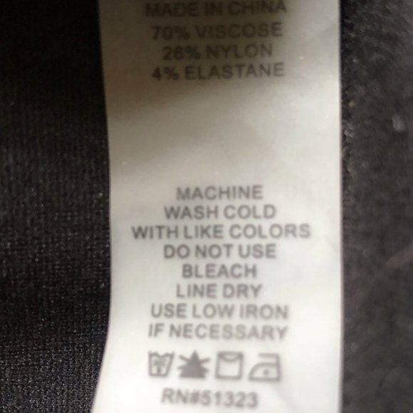 πHP!π VINCE CAMUTO Ponte Knit Midi Pencil Skirt Black S - Picture 7 of 7